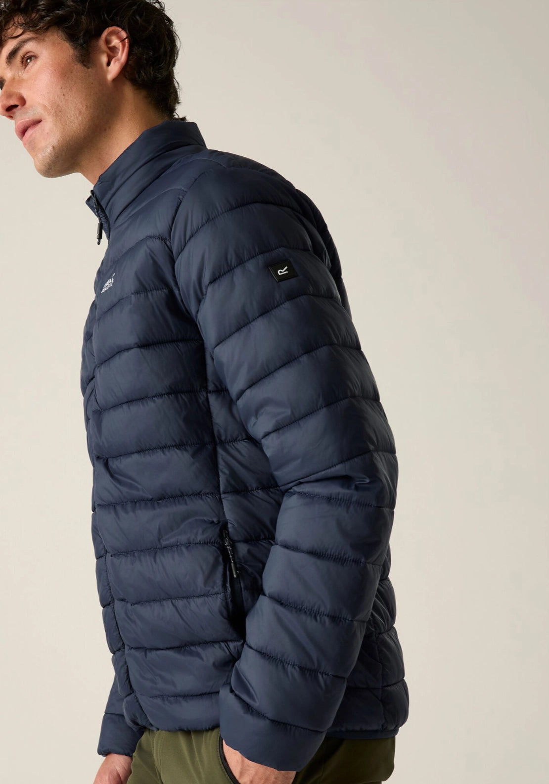 Marizion Light Puffa Jacket - Navy