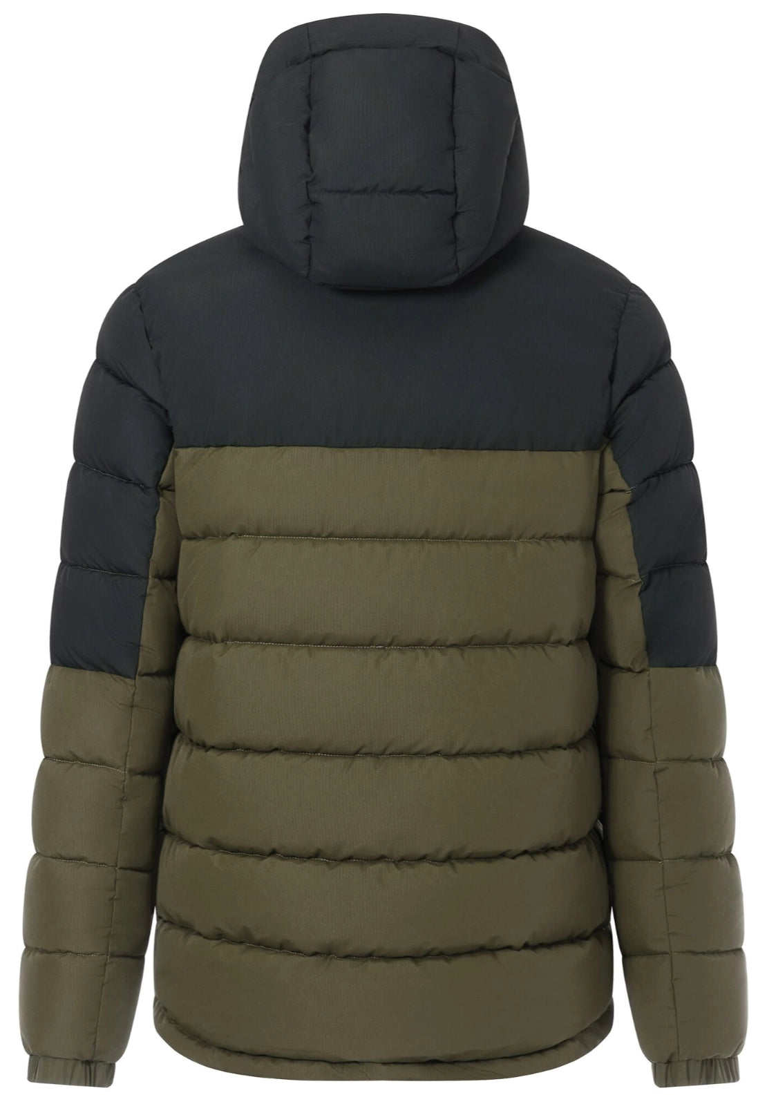 Aldthorn Puffa Jacket - Dk Khaki/black