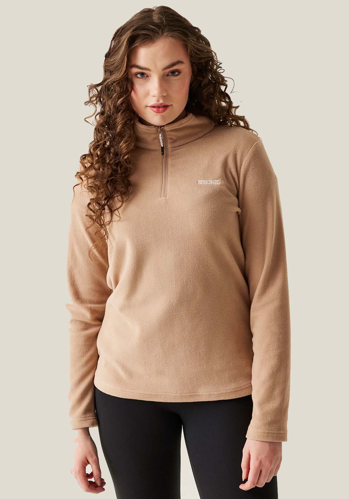 Regatta Sweethart 1/2 Zip - Beige 1 Shaws Department Stores