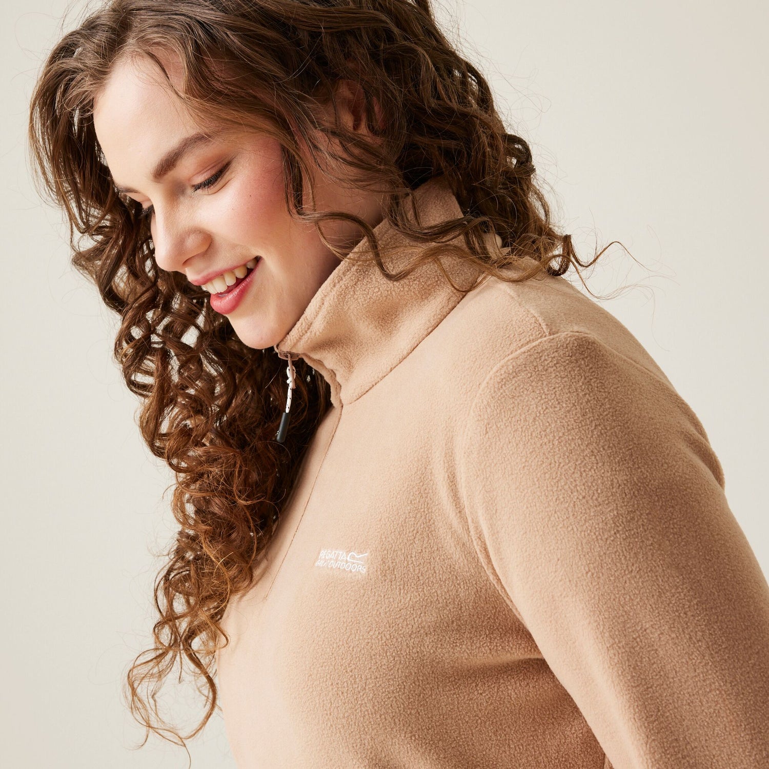 Regatta Sweethart 1/2 Zip - Beige 3 Shaws Department Stores