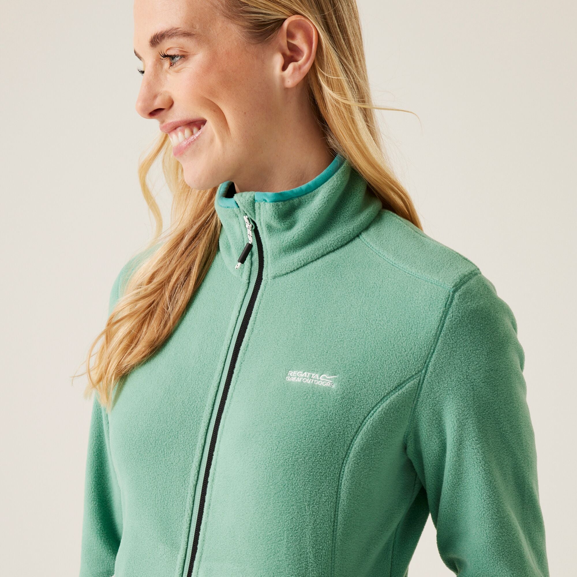 Regatta Floreo Full Zip Fleece - Green 4 Shaws Department Stores
