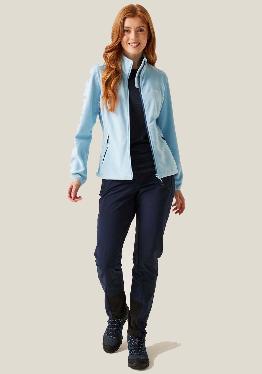 Regatta Floreo Full Zip Fleece - Blue 1 Shaws Department Stores