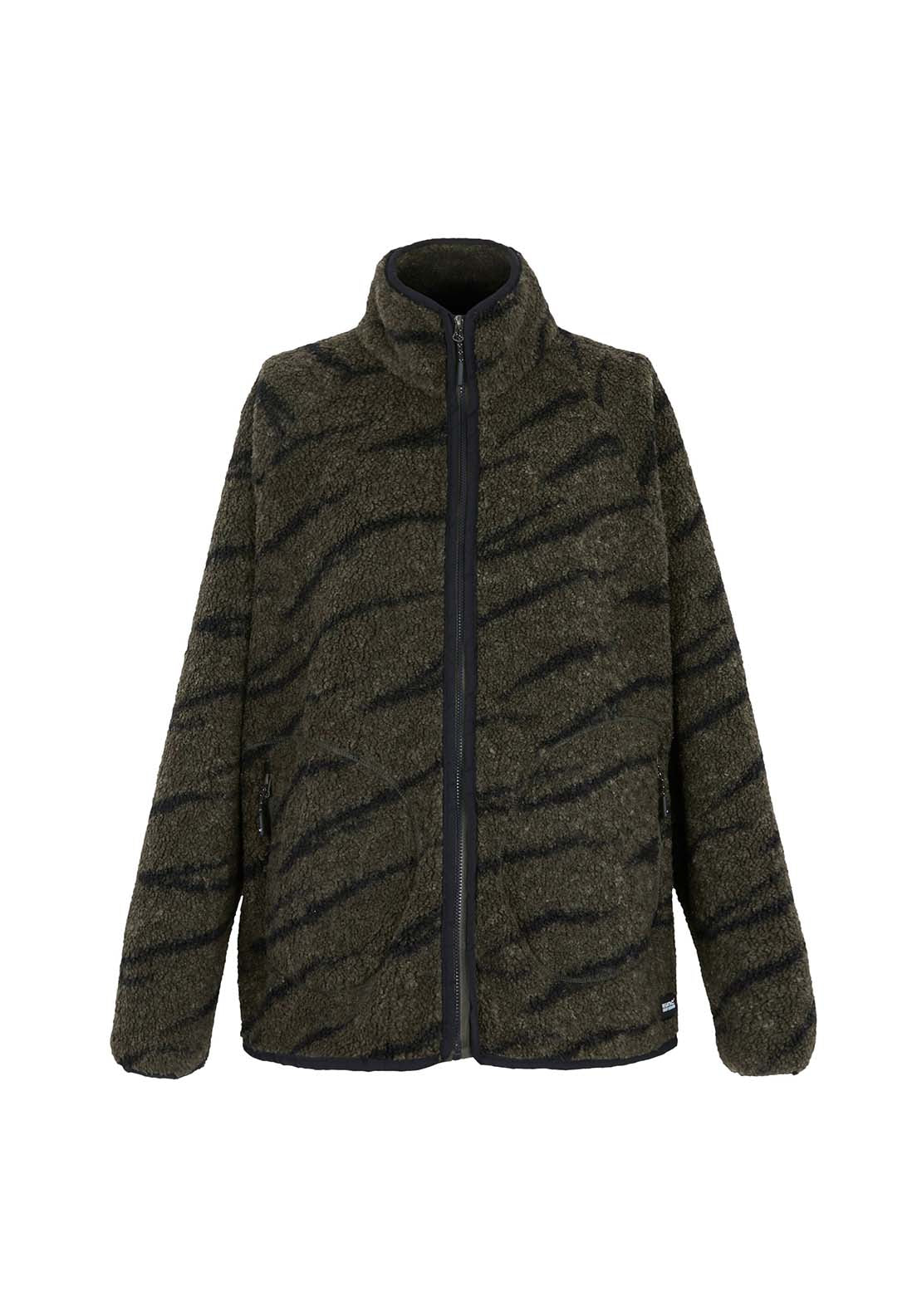 Regatta Frankie Borg Full Zip Fleece - Dkkh/blkabpr 5 Shaws Department Stores