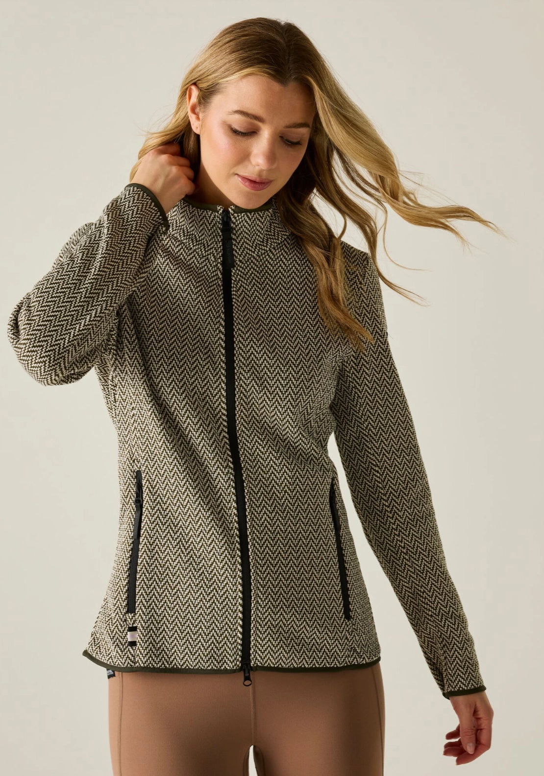 Elzie Full Zip Fleece - Green