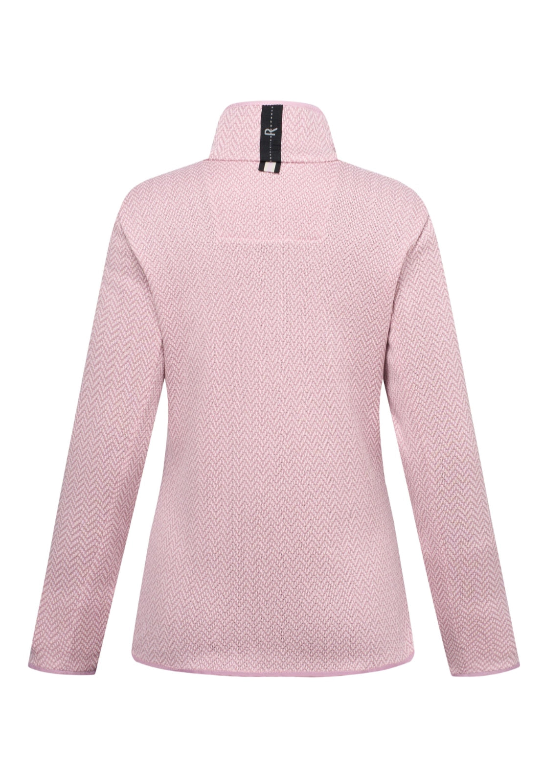 Elzie Full Zip Fleece - Powder Lilac