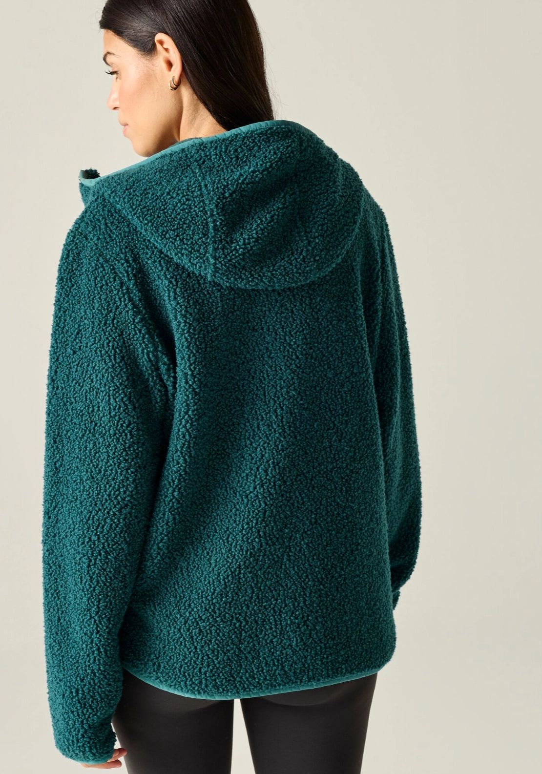 Elindra Water Repellent Half Zip Fleece - Blue