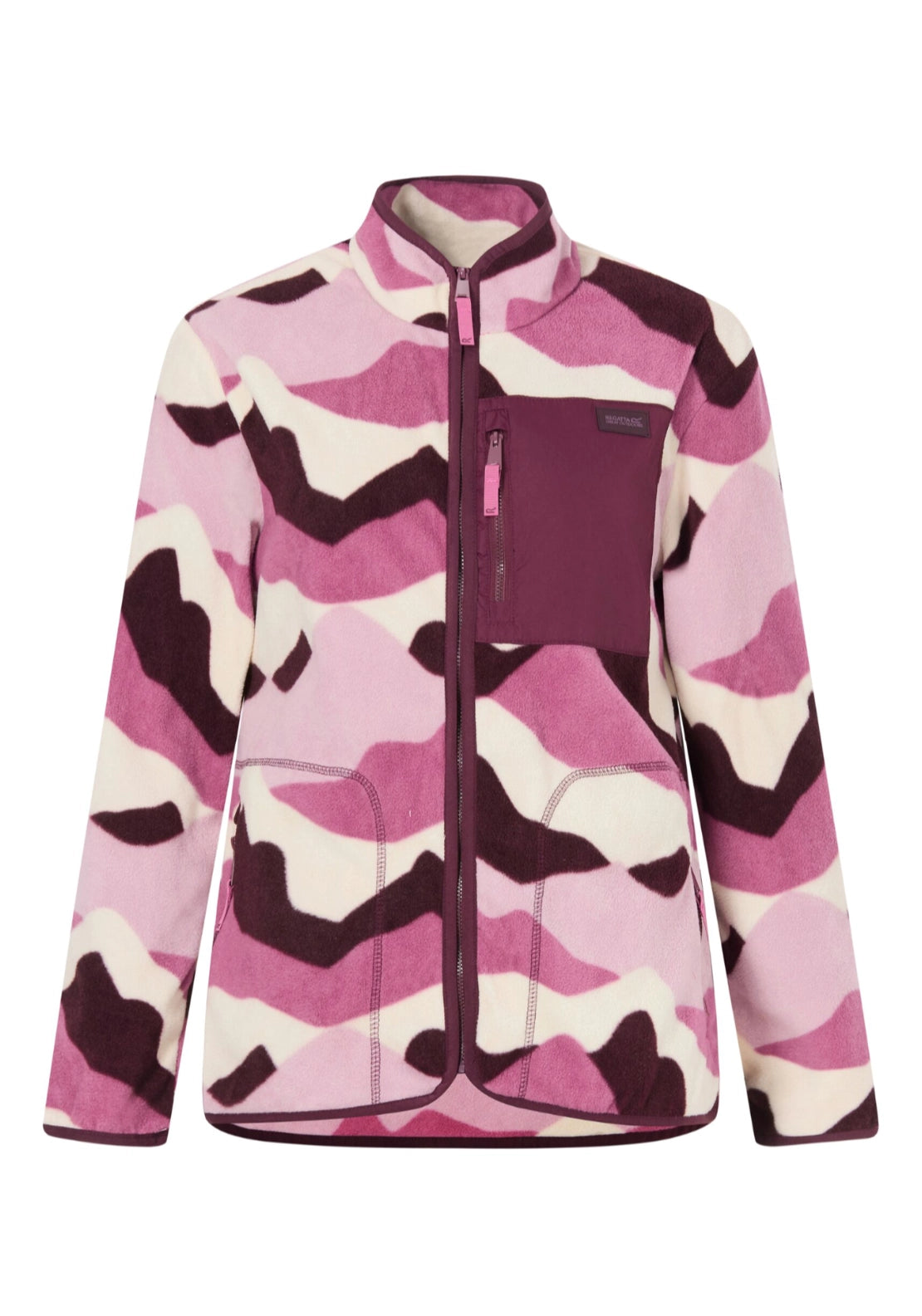 Frankie Full Zip - Abstract Mountain