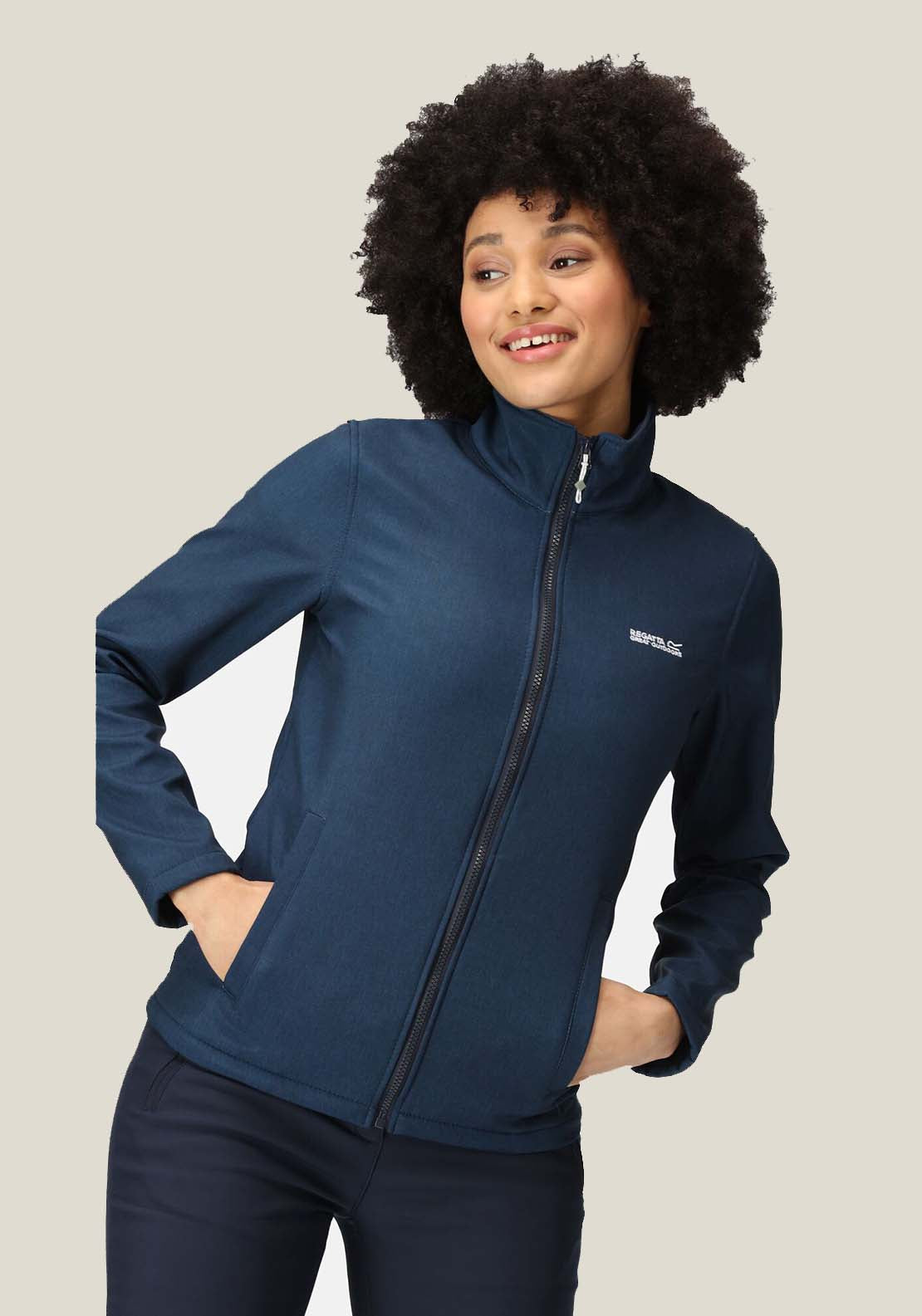 Regatta Connie Softshell Jacket - Navy 5 Shaws Department Stores