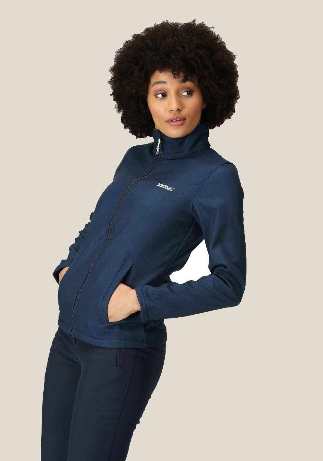 Regatta Connie Softshell Jacket - Navy 4 Shaws Department Stores