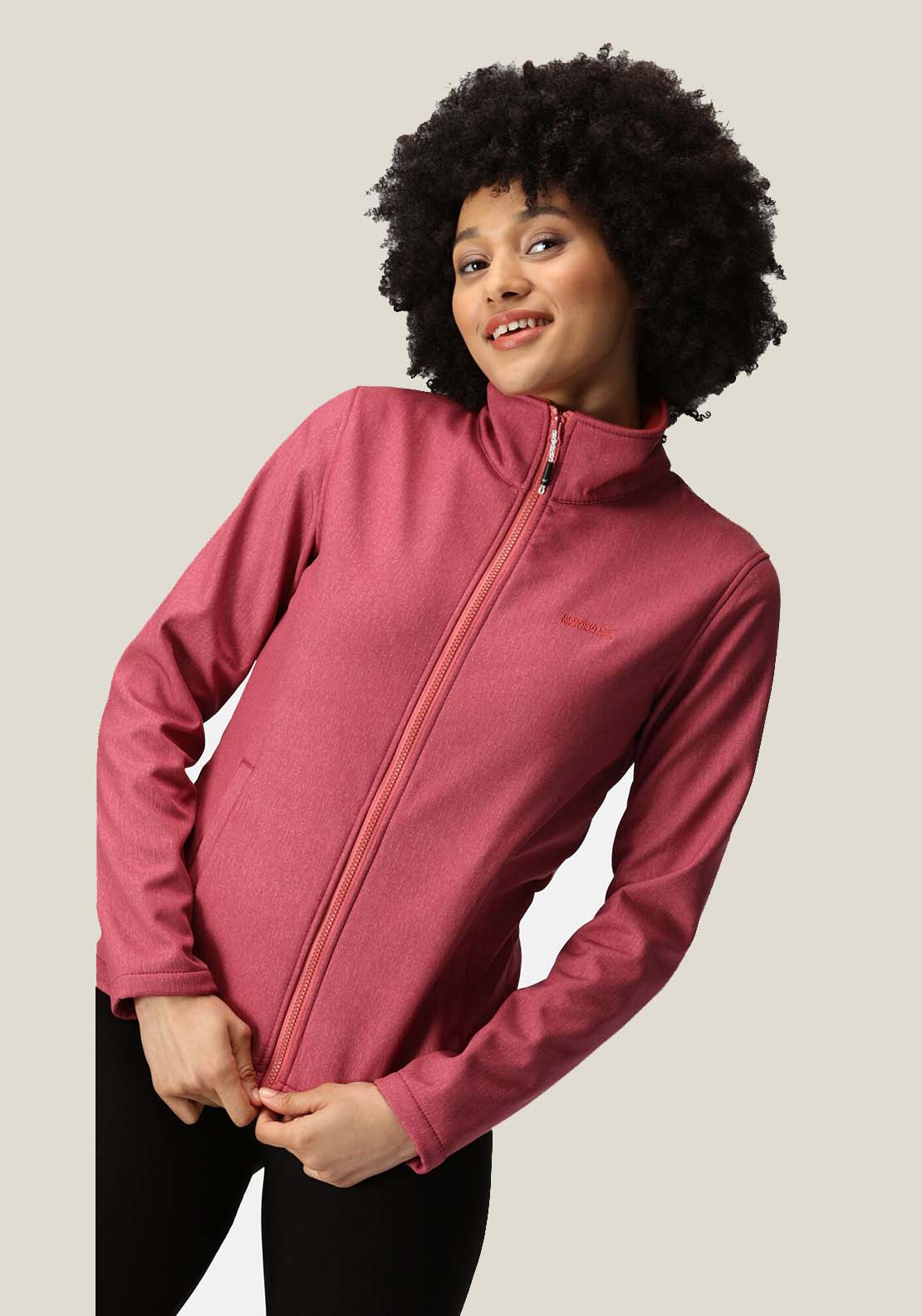 Regatta Connie Softshell Jacket - Red 3 Shaws Department Stores