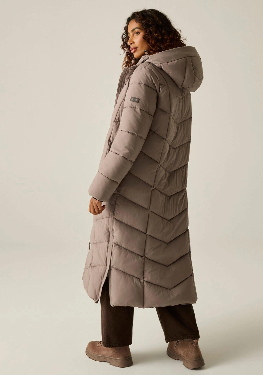 Eloria Padded Jacket - Mocha