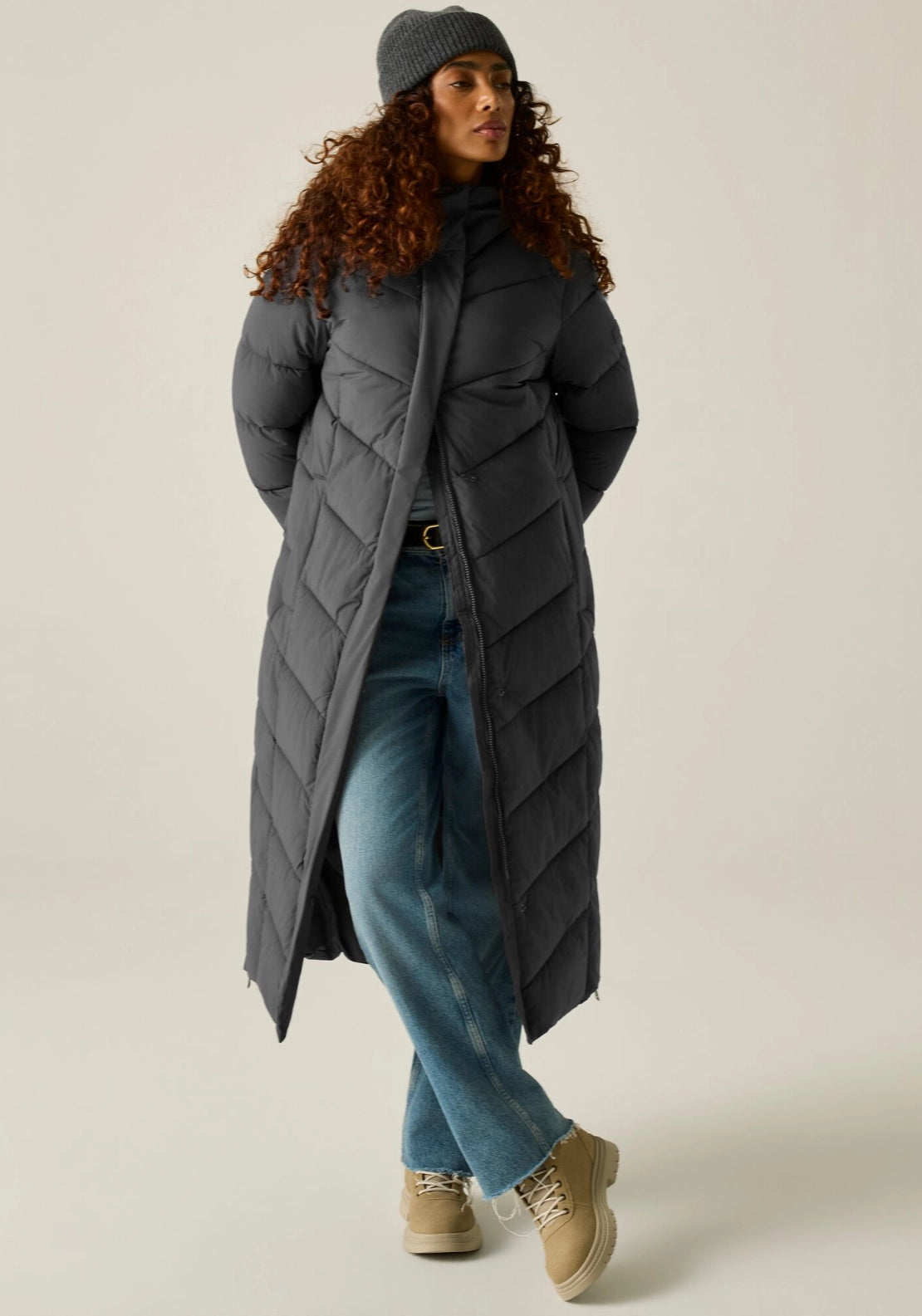 Eloria Padded Jacket - Grey
