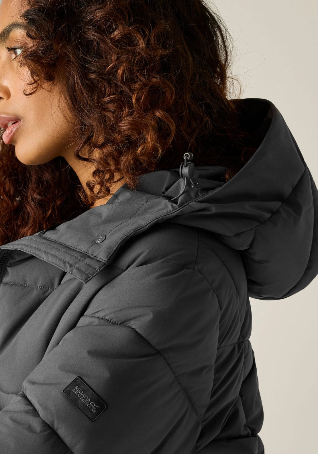 Eloria Padded Jacket - Grey
