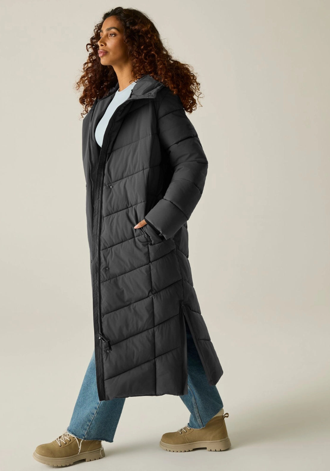 Eloria Padded Jacket - Grey