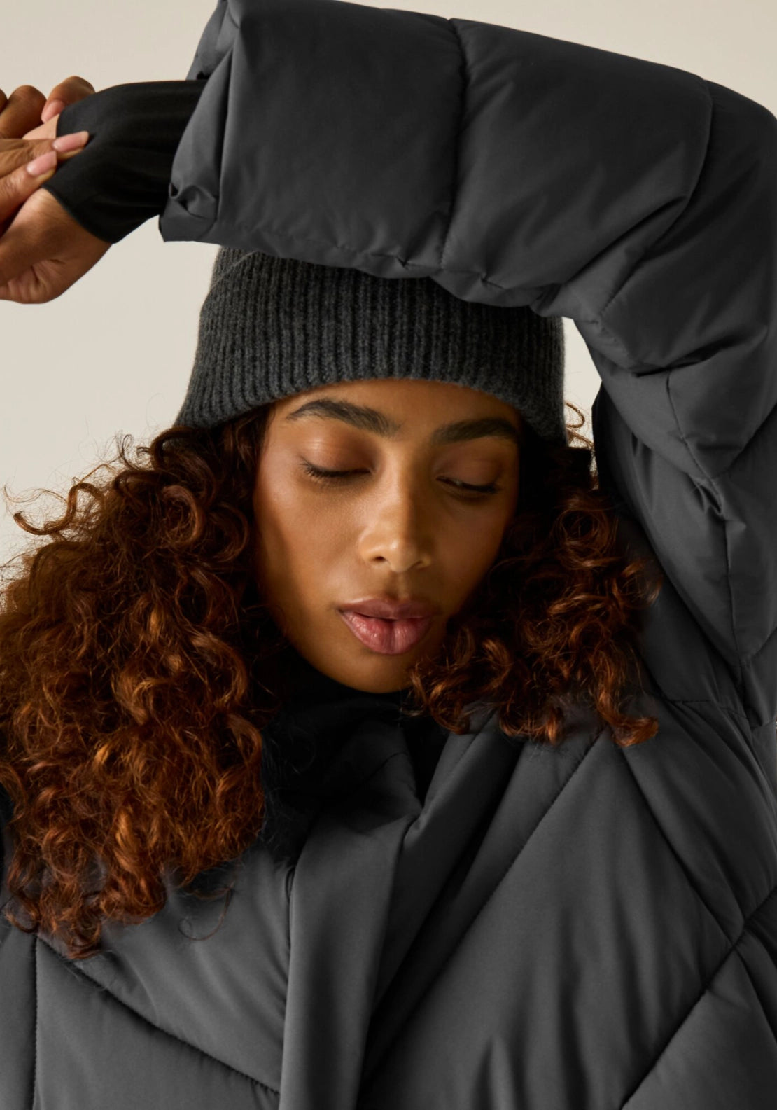 Eloria Padded Jacket - Grey