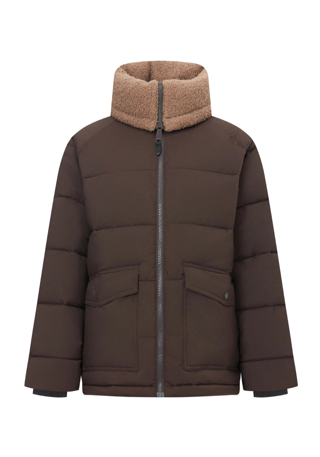 Kayana Padded Jacket - Dark Chocolate