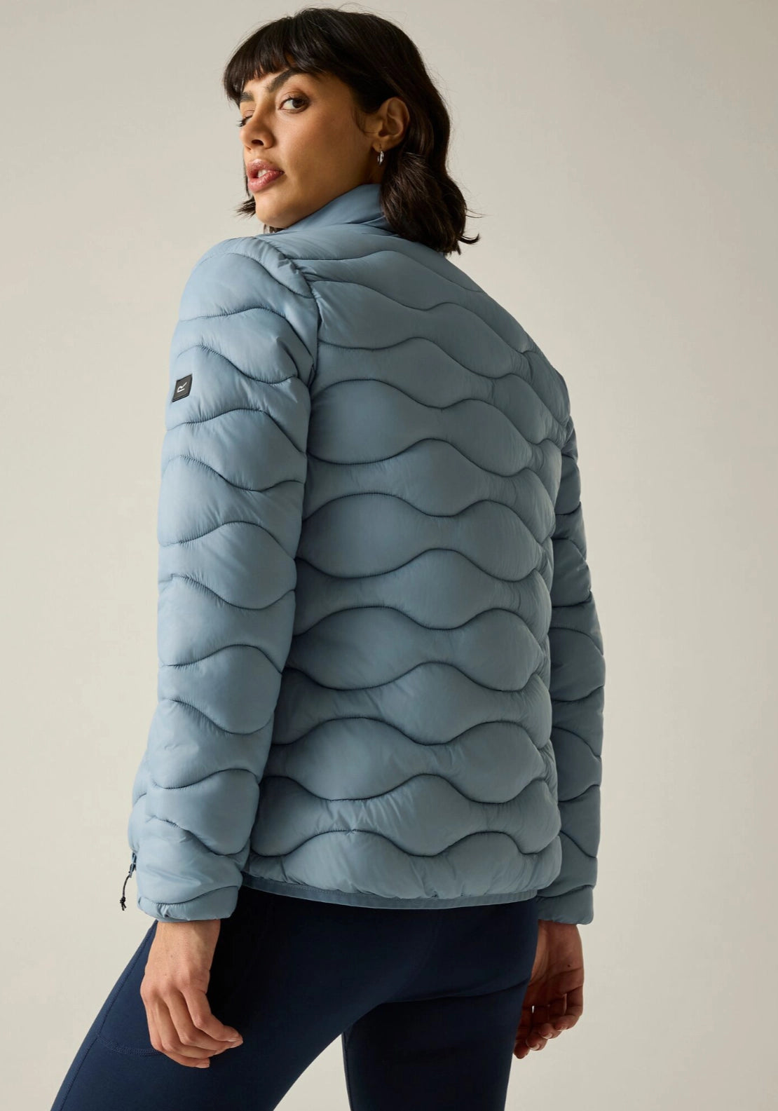 Hydi Quilted Jacket - Blue
