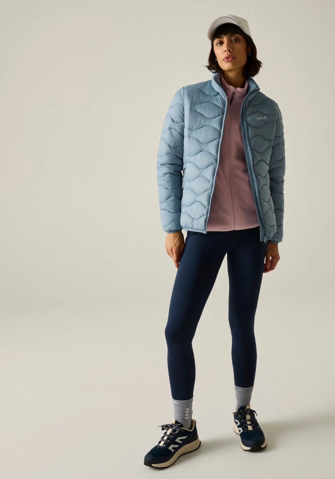 Hydi Quilted Jacket - Blue