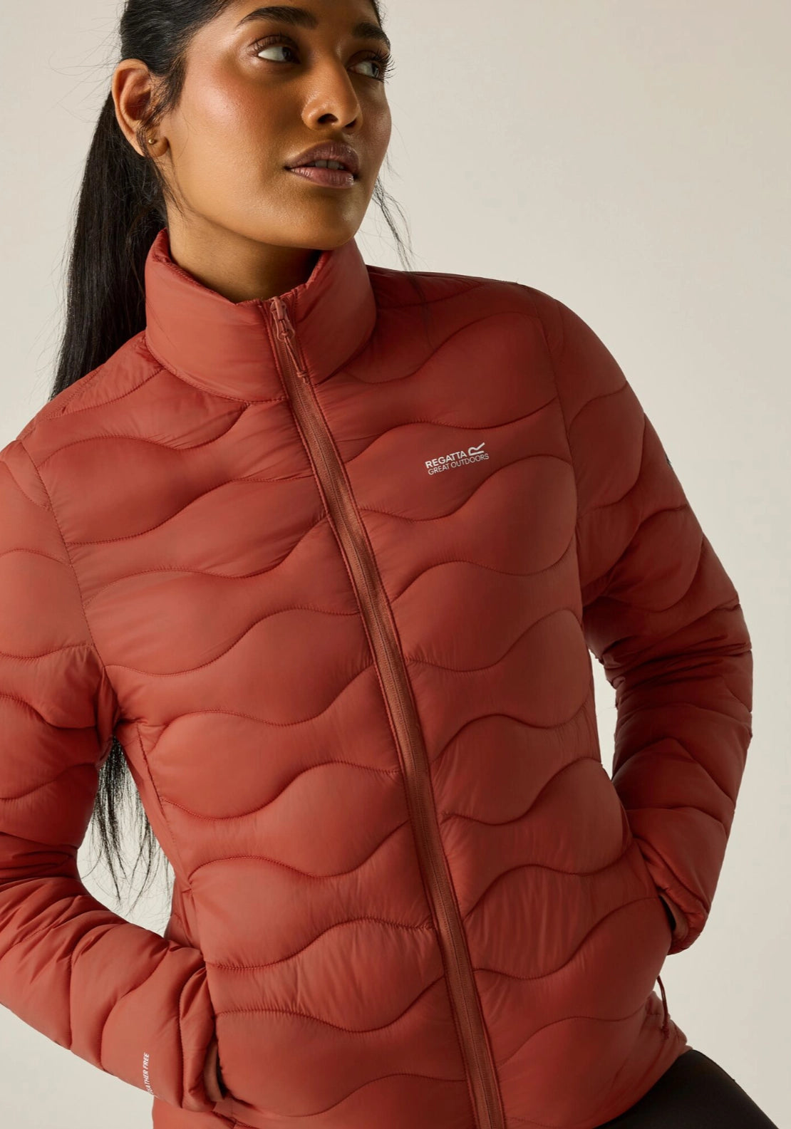 Hydi Quilted Jacket - Red