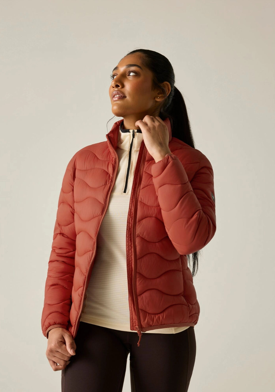 Hydi Quilted Jacket - Red