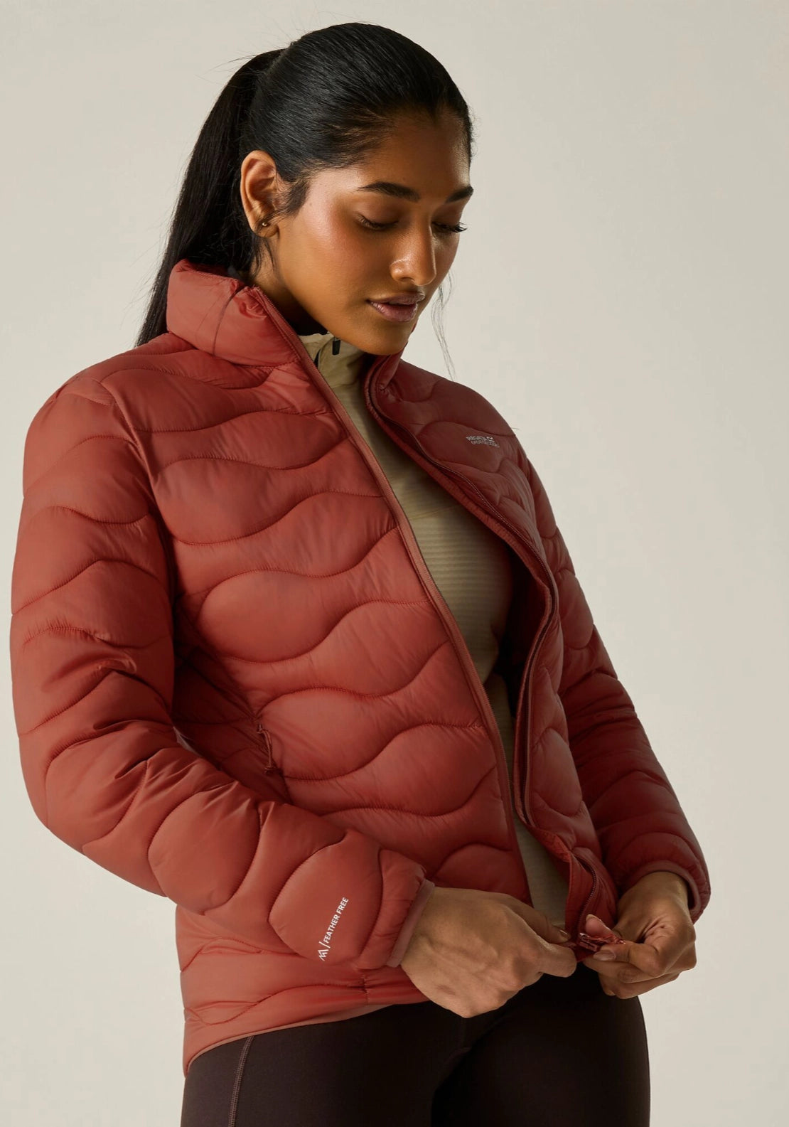 Hydi Quilted Jacket - Red