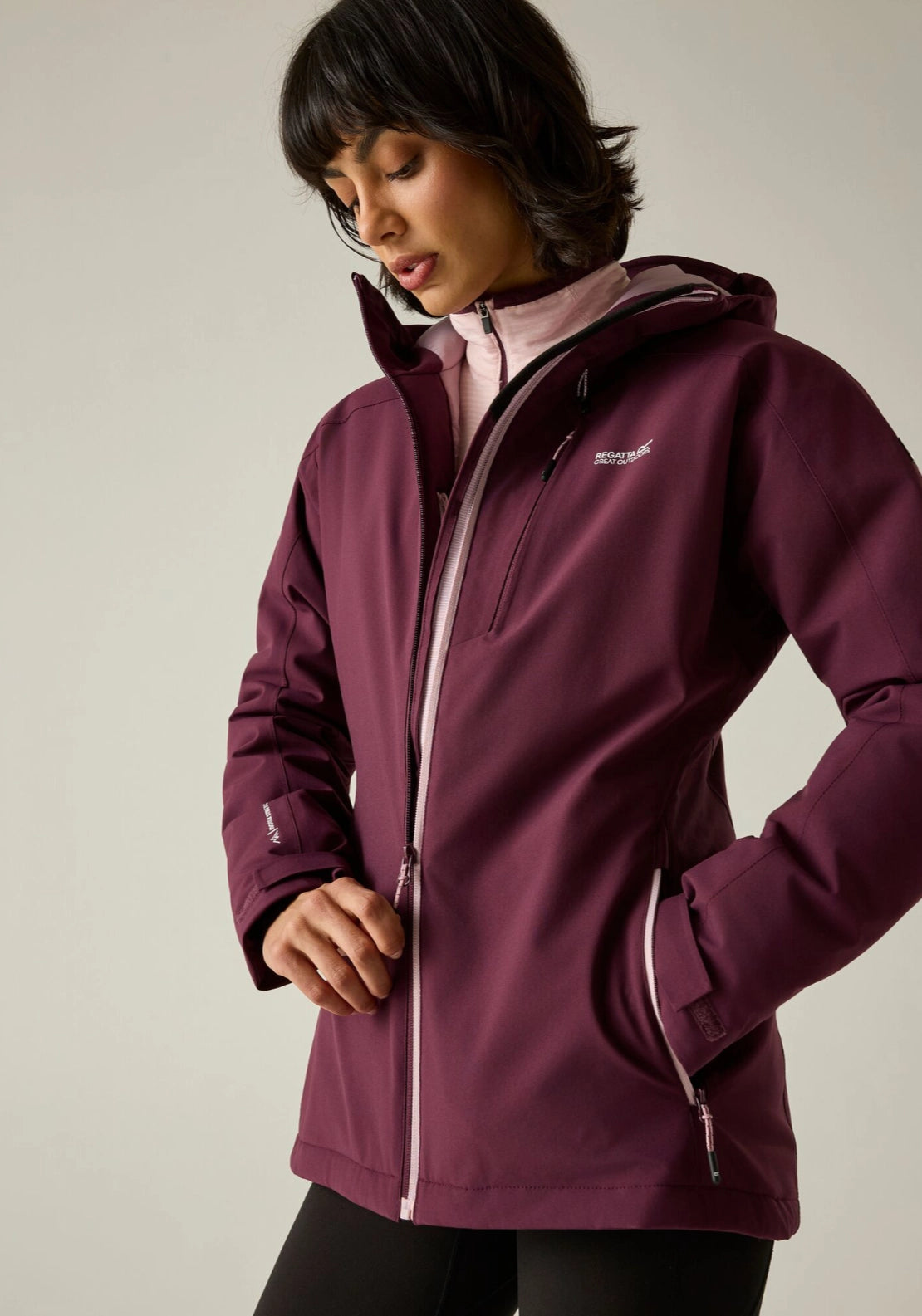 Highton Stretch Padded Jacket - Fig
