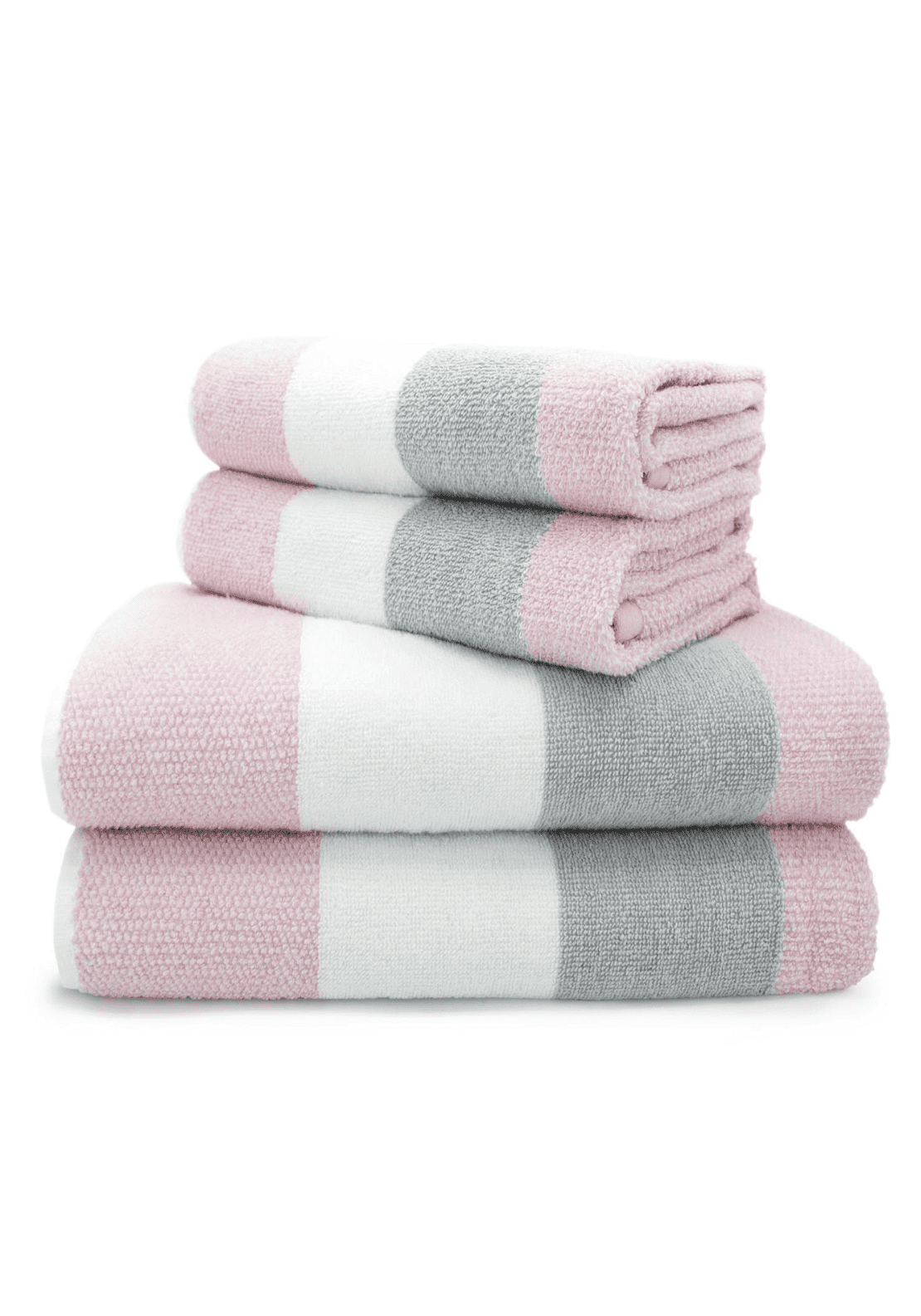 The Home Collection Weston Stripe Bath Towel Pink 1 Shaws Department Stores
