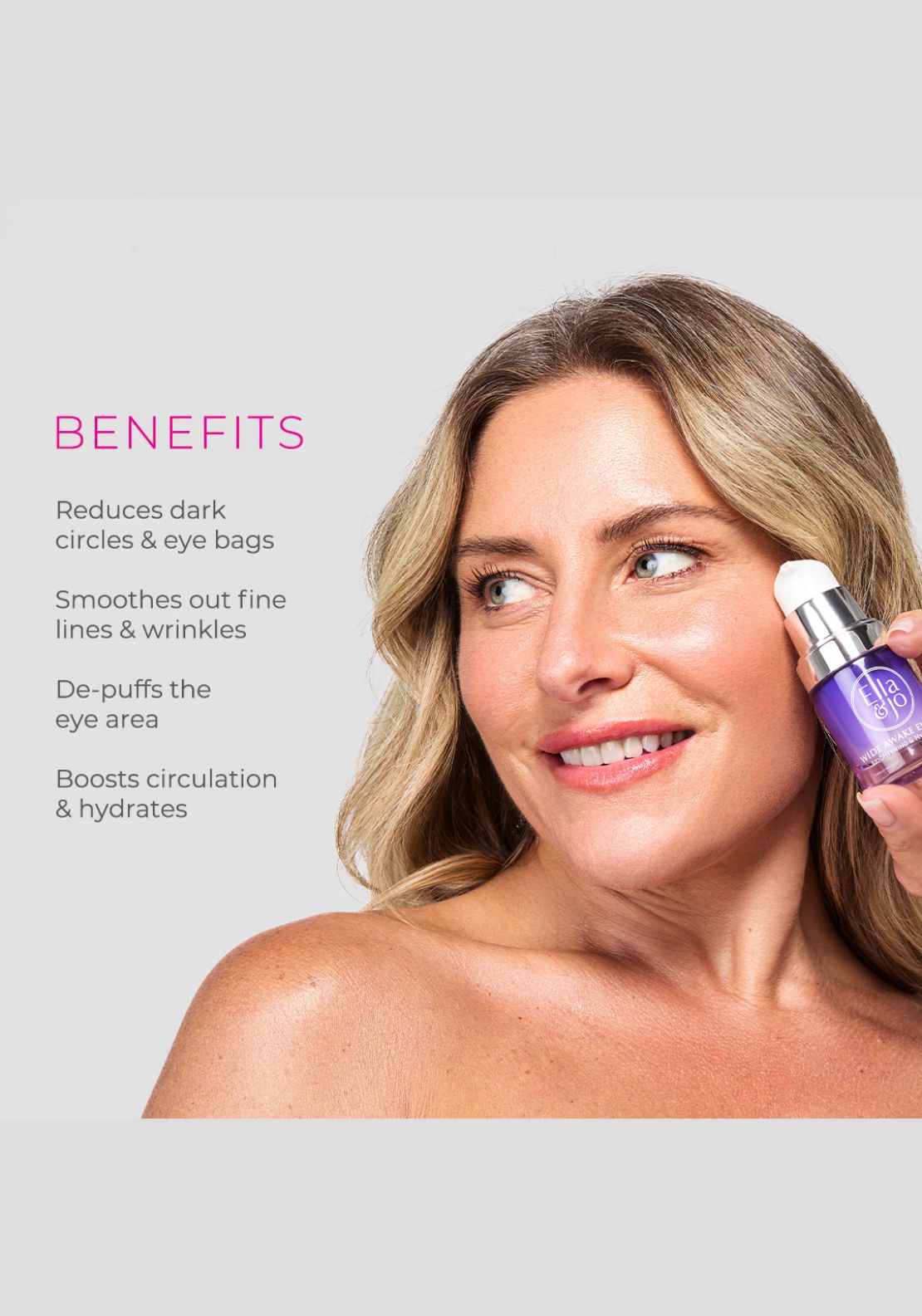Ella &amp; Jo Wide Awake Eye Gel 20ml 2 Shaws Department Stores