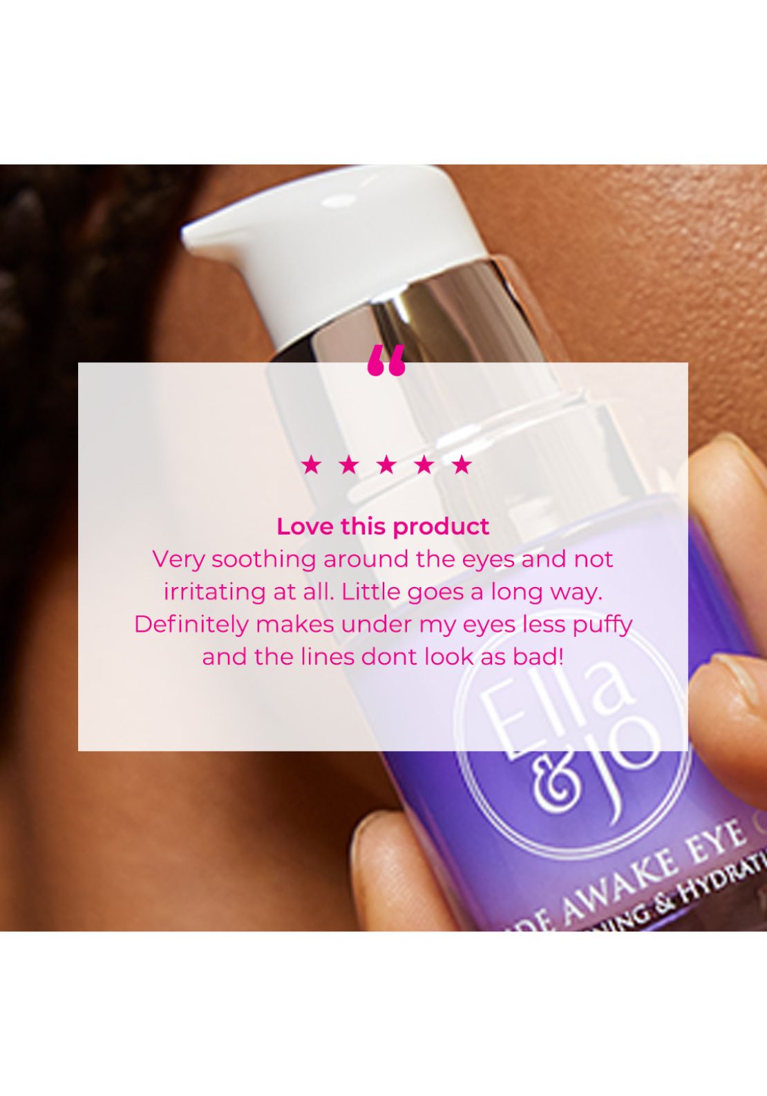 Ella &amp; Jo Wide Awake Eye Gel 20ml 3 Shaws Department Stores