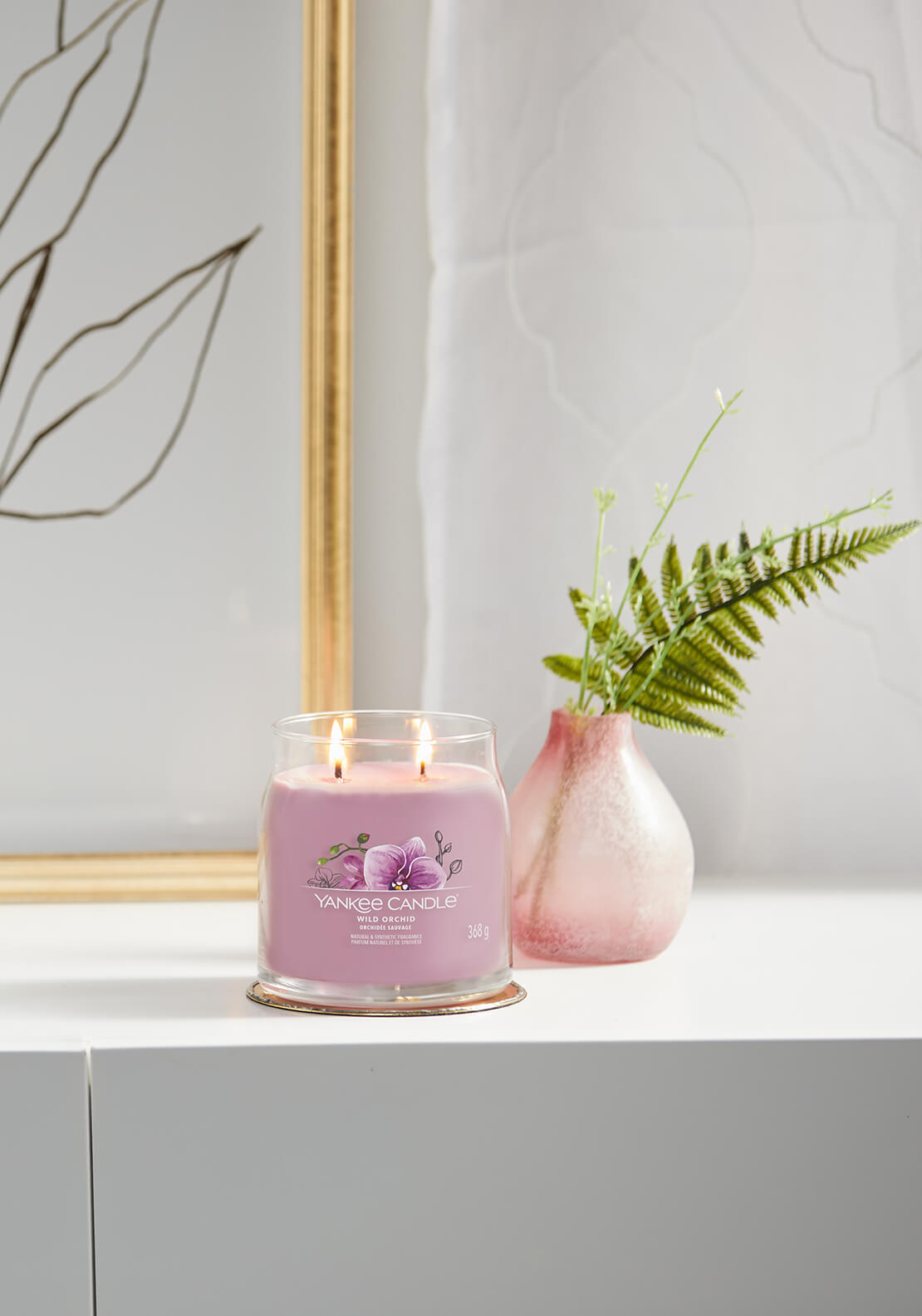 Yankee Candle Signature Medium Jar - Wild Orchid 1 Shaws Department Stores