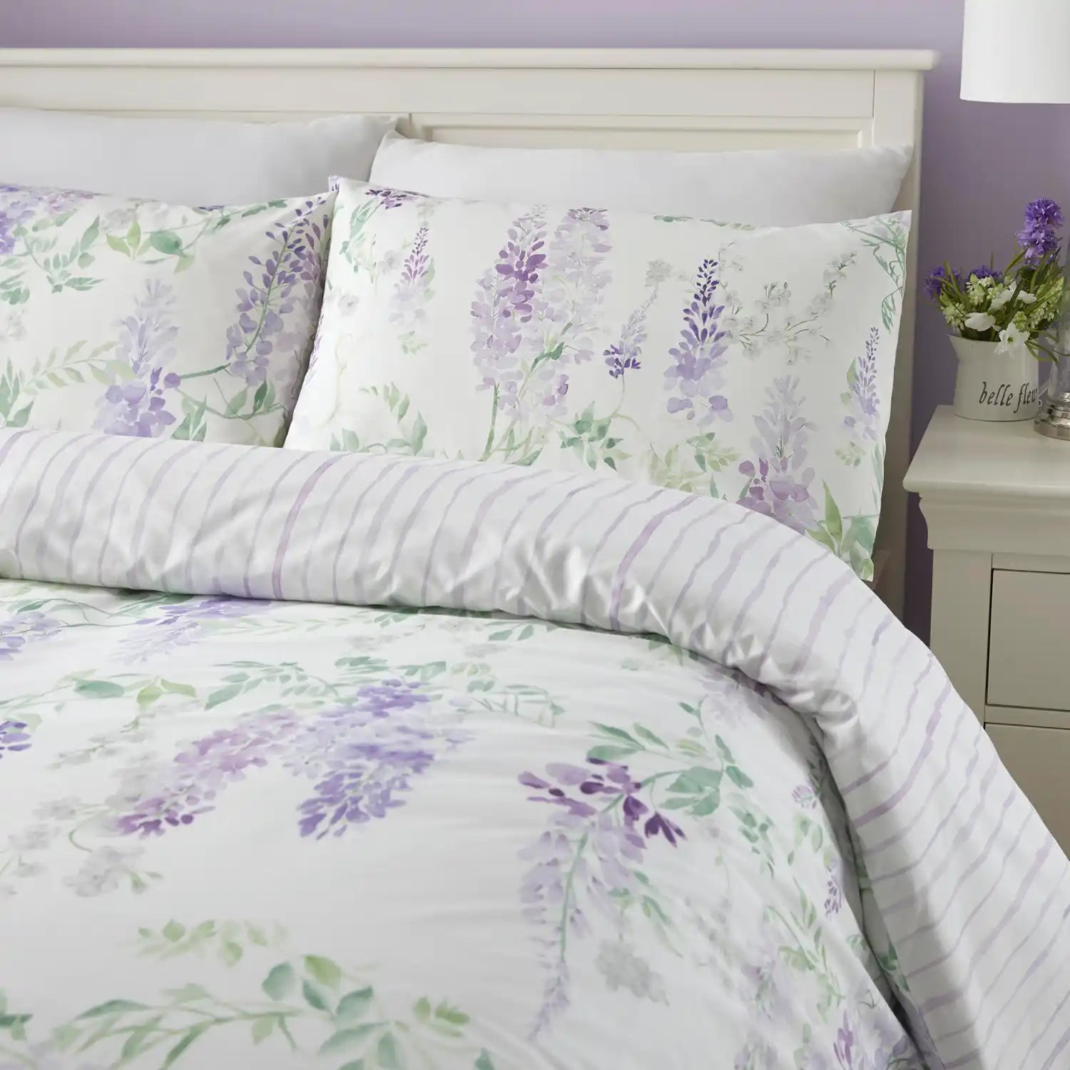  The Home Collection Lavender Flow Duvet Cover Set 5 Shaws Department Stores