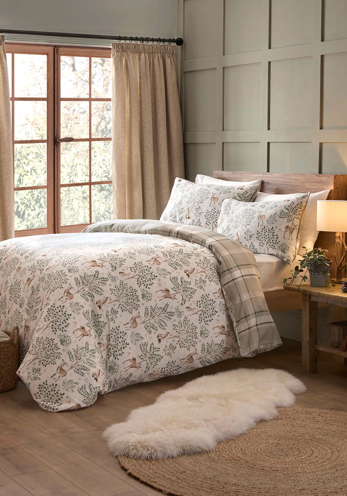 The Home Collection Woodland Friends Duvet Cover Set 1 Shaws Department Stores