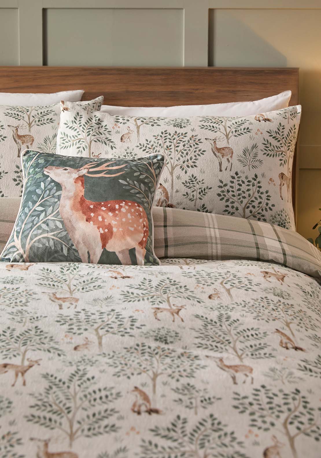 The Home Collection Woodland Friends Duvet Cover Set 4 Shaws Department Stores