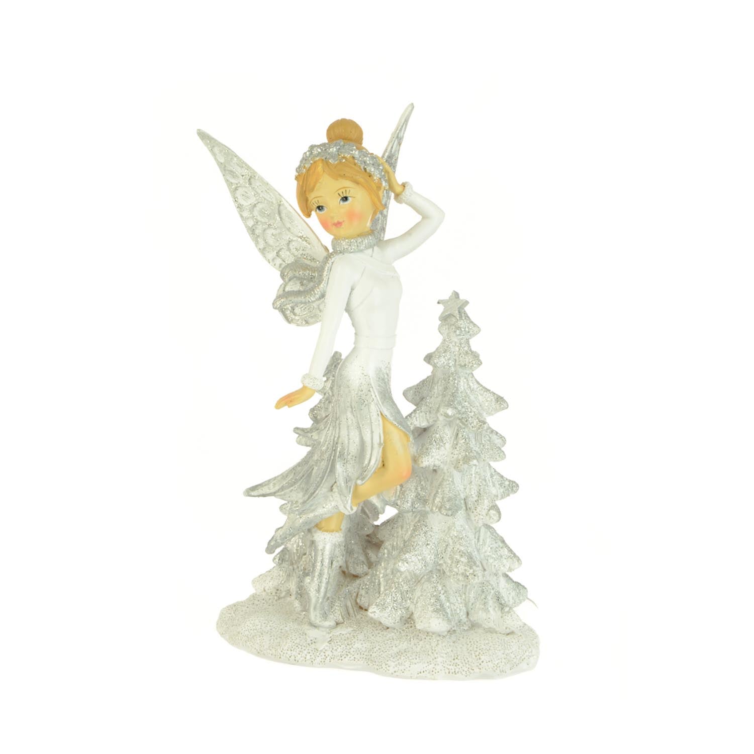 Floralsilk Fairy And Tree Ornament 1 Shaws Department Stores