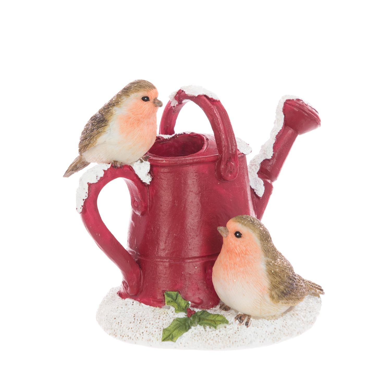 Floralsilk Resin Robins Watering Can 1 Shaws Department Stores