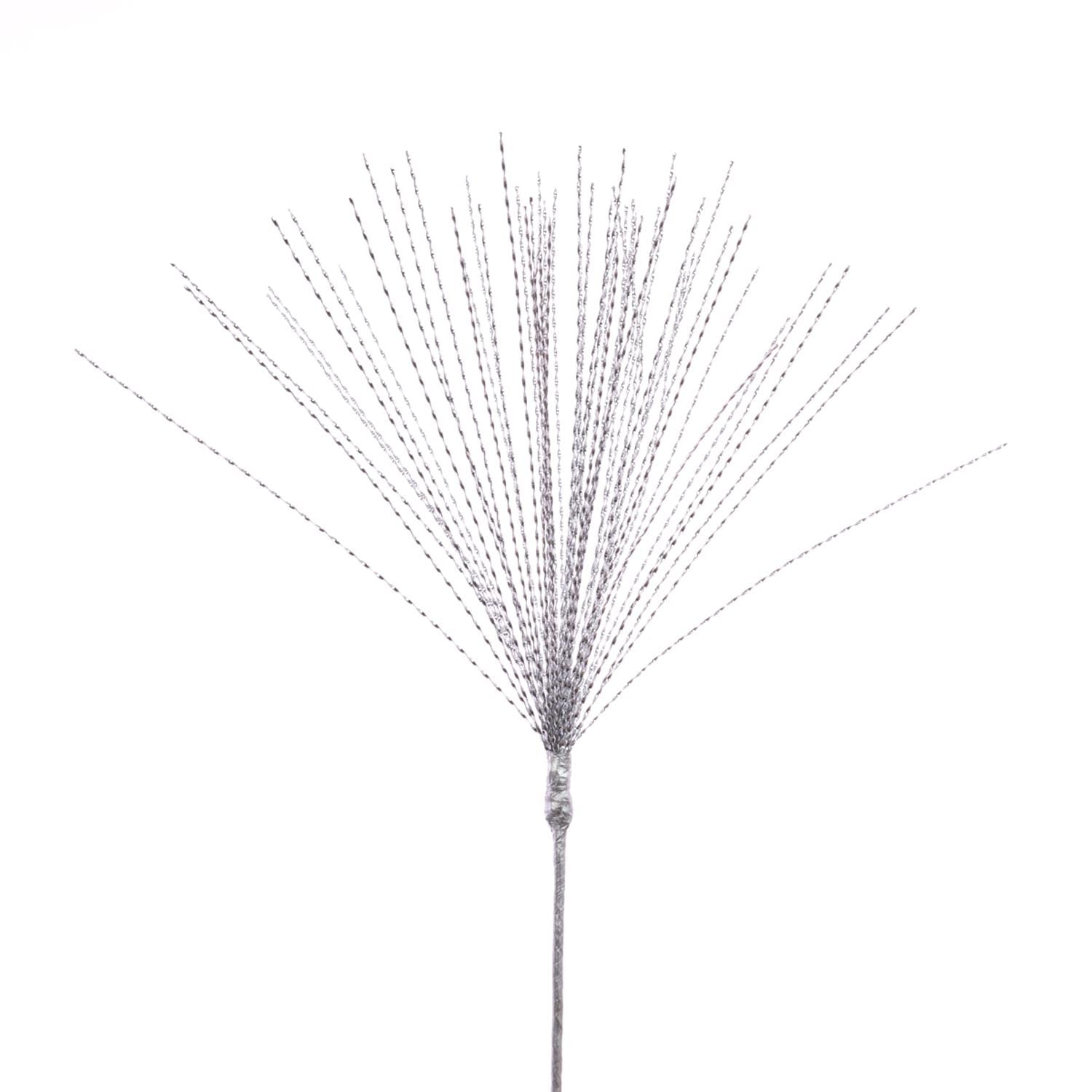 Floralsilk Metallic Firework Spray Sliver 1 Shaws Department Stores