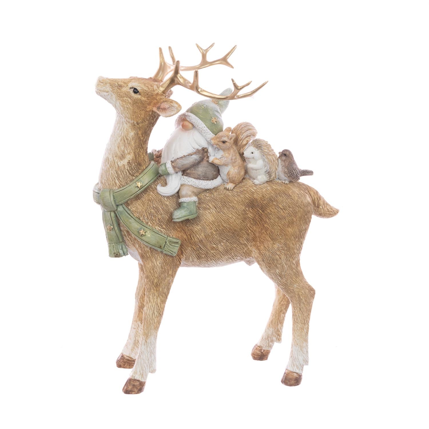 Floralsilk Resin Deer With Friends 1 Shaws Department Stores