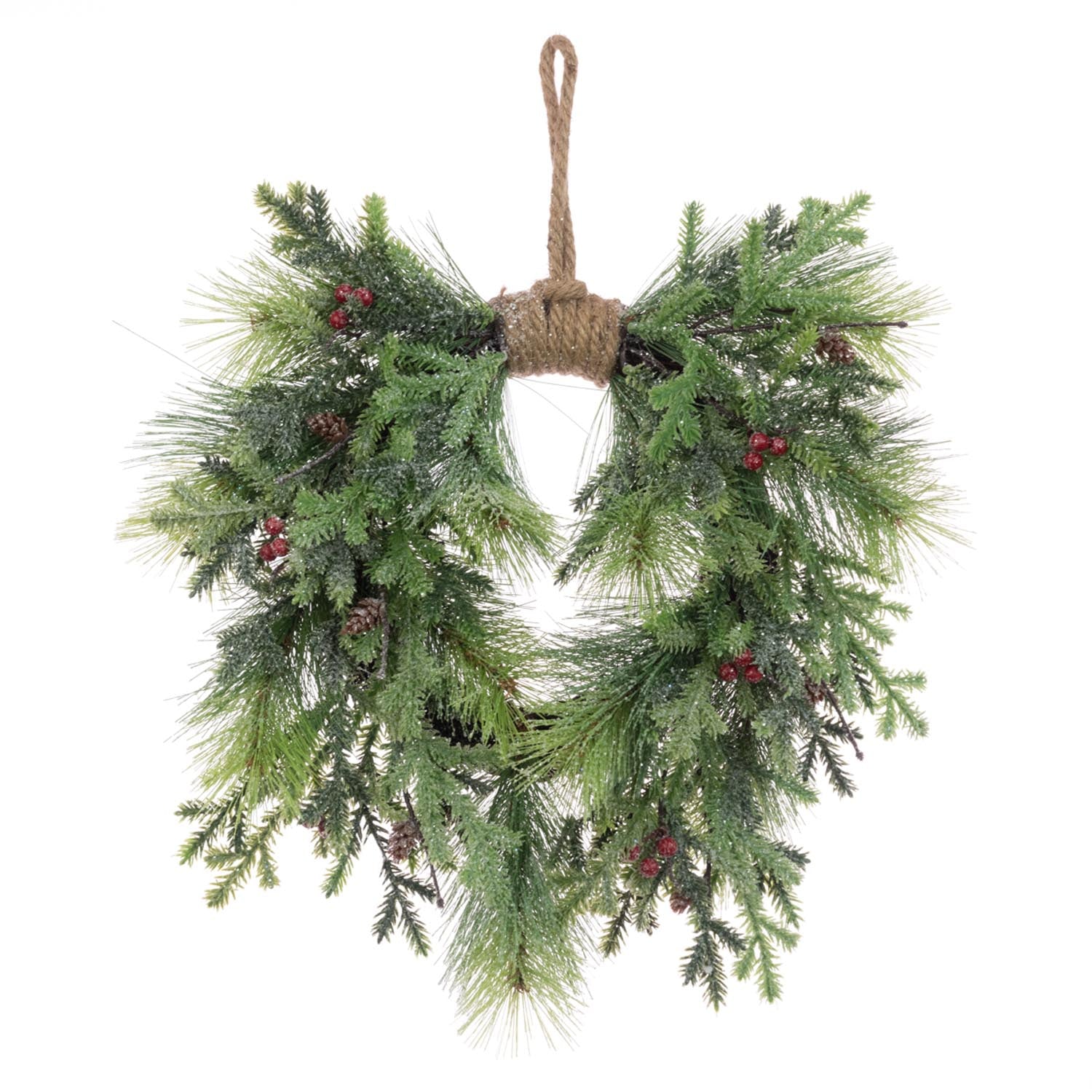 Floralsilk Edenham Jute Wreath 1 Shaws Department Stores