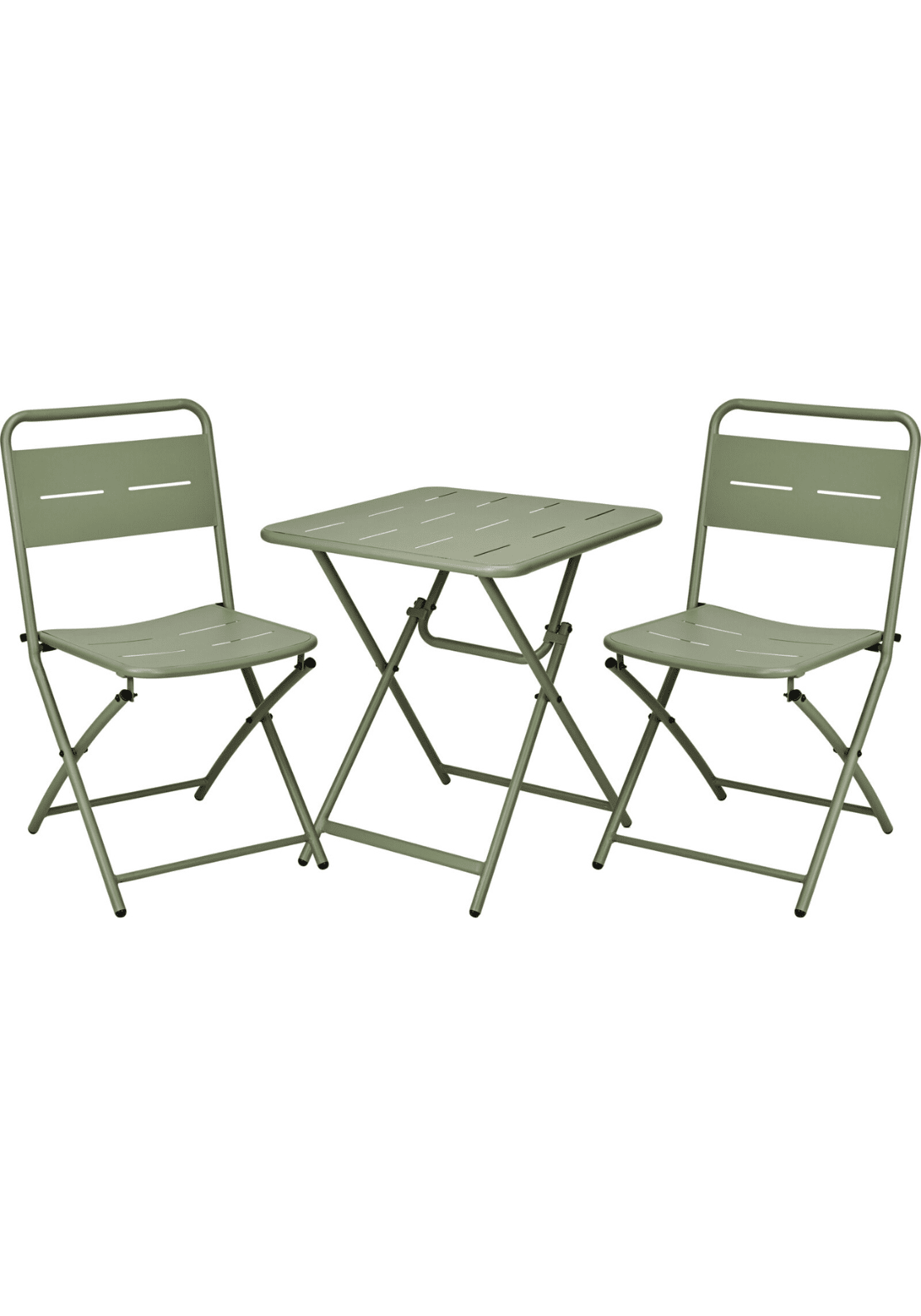 The Home Collection 3 Piece Bistro Set - Matte Green 1 Shaws Department Stores