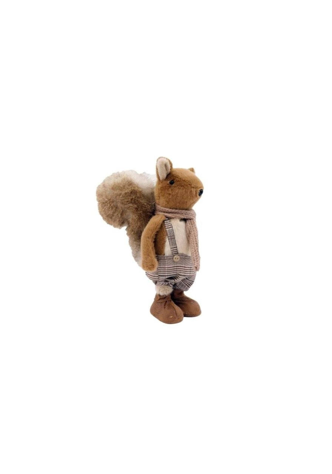 Standing Squirrel With A Scarf Decoration - Multi