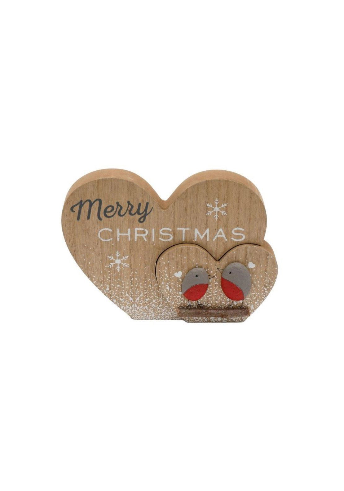 Heart Robin Plaque
