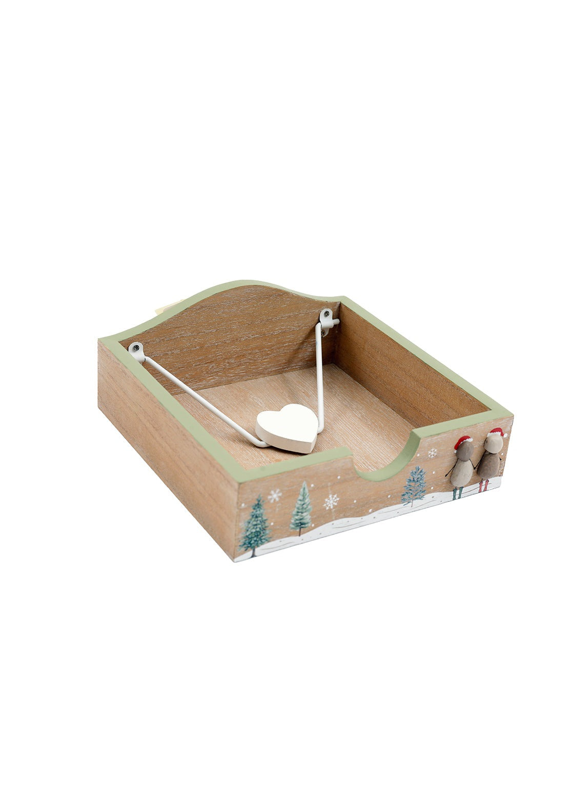 The Home Christmas Pebble Napkin Holder 1 Shaws Department Stores