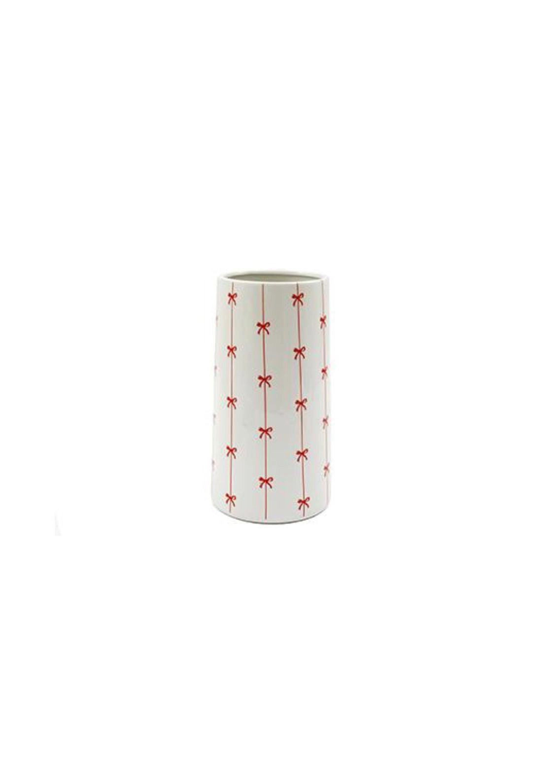 Christmas Bows Vase - Multi