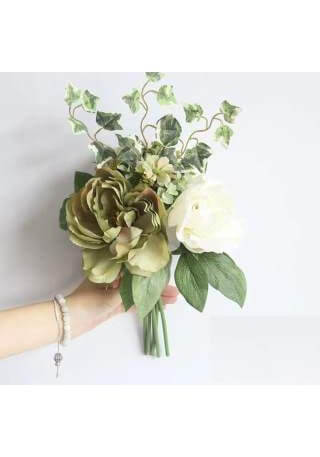 Hazy Days Mixed Greens Floral Bundle 38cm 1 Shaws Department Stores