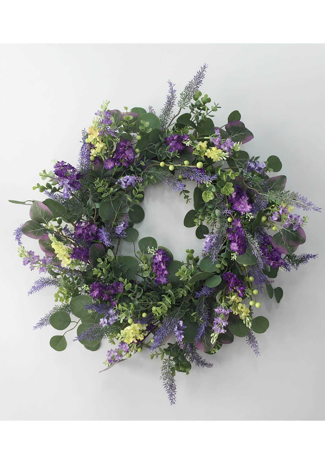 Hazy Days Eco Lavender Wreath 26cm - Lavender 1 Shaws Department Stores