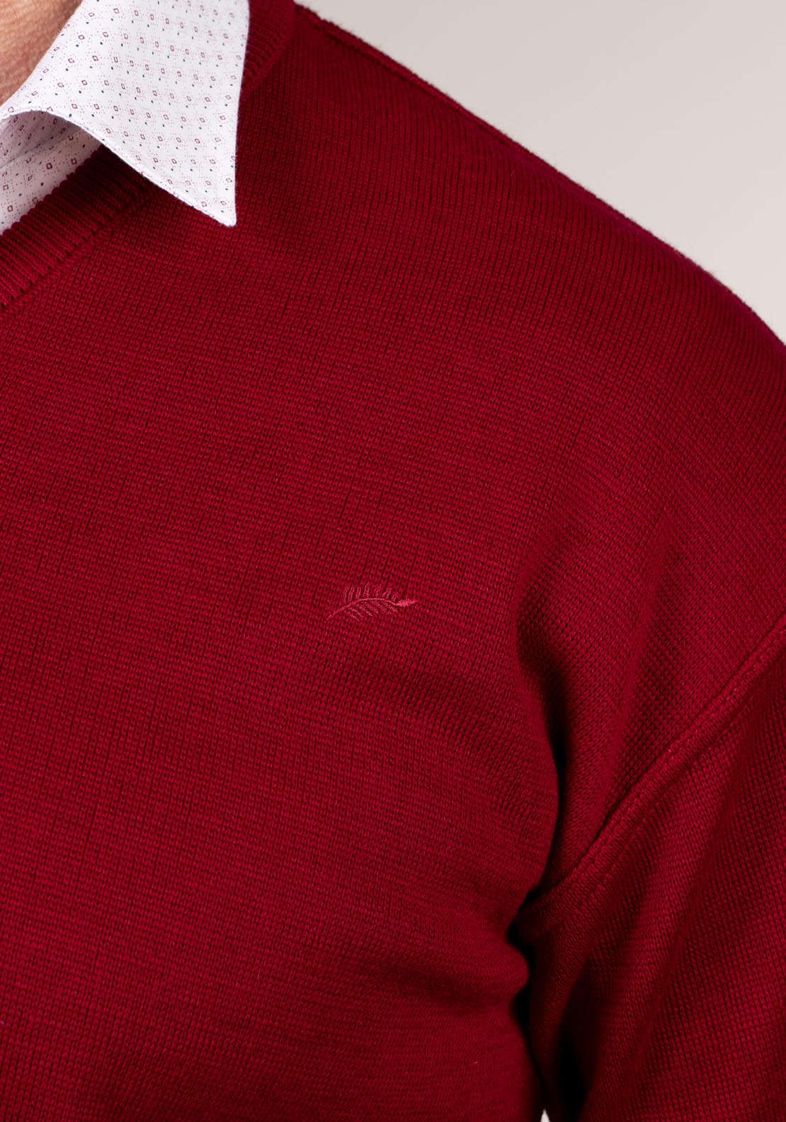 Yeats Plain V Neck Knitwear - Pink 4 Shaws Department Stores