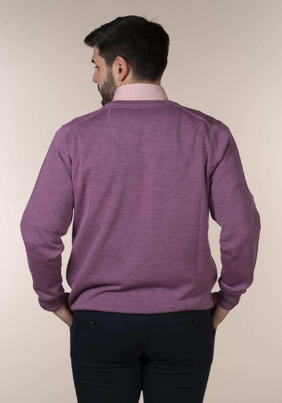 Yeats Mens 100% Cotton V-Neck Jumper 3 Shaws Department Stores