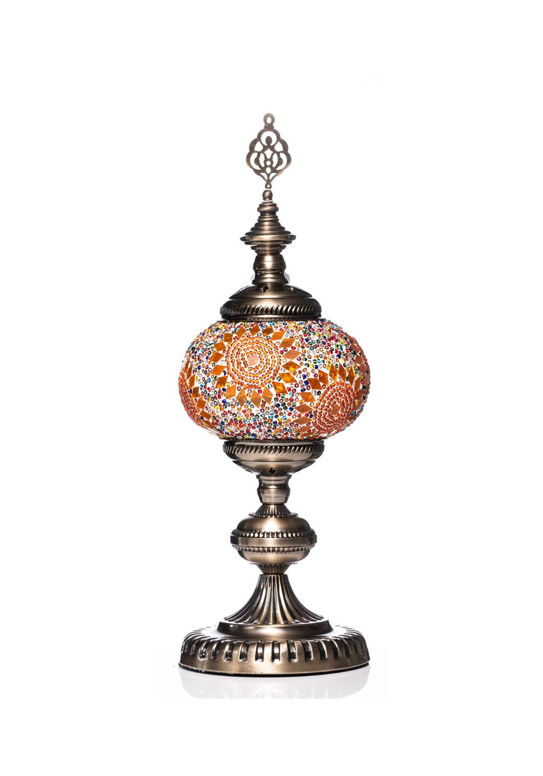 The Grange Collection Mosaic Table Lamp - Multi 1 Shaws Department Stores