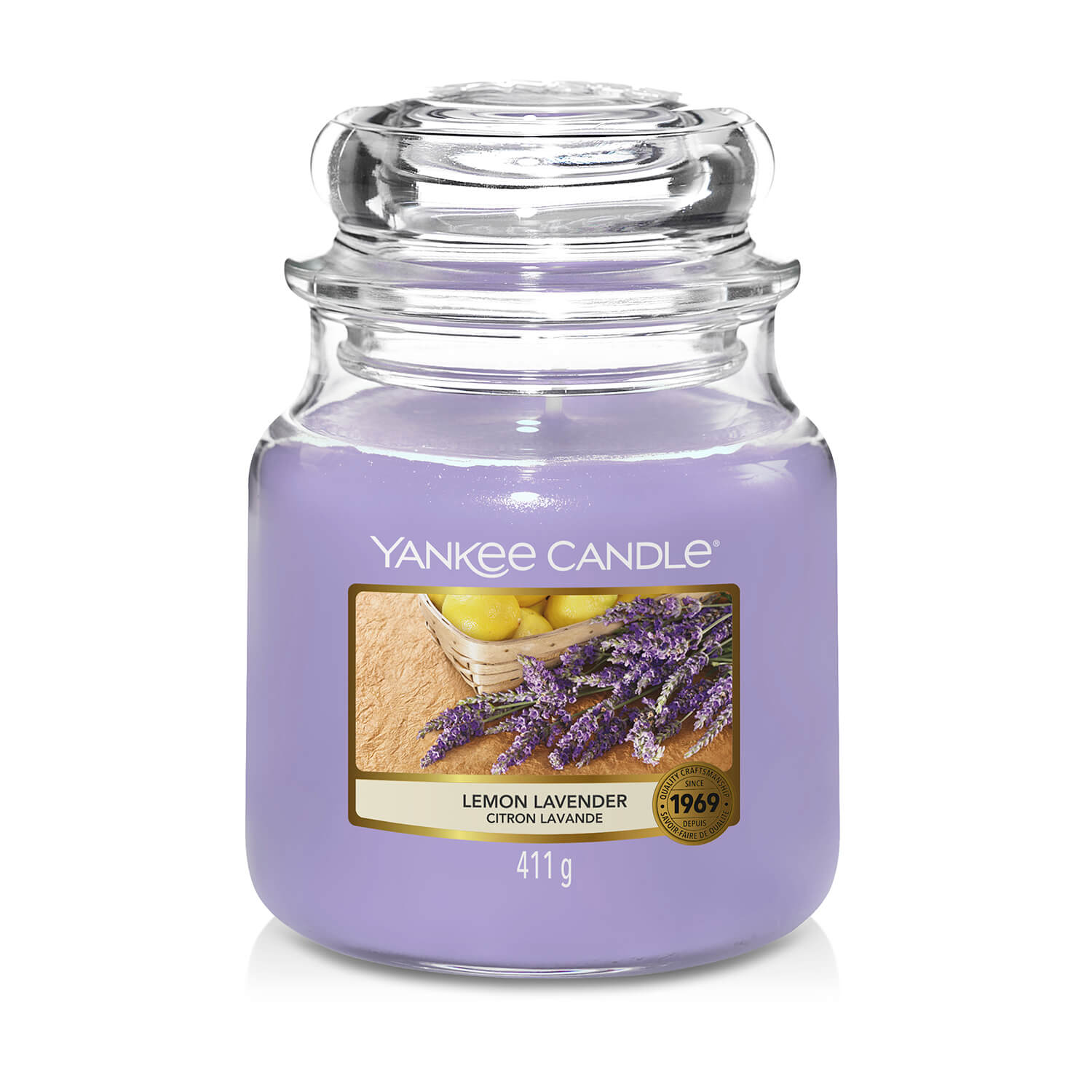 Yankee Candle Medium Jar - Lemon Lavender 1 Shaws Department Stores