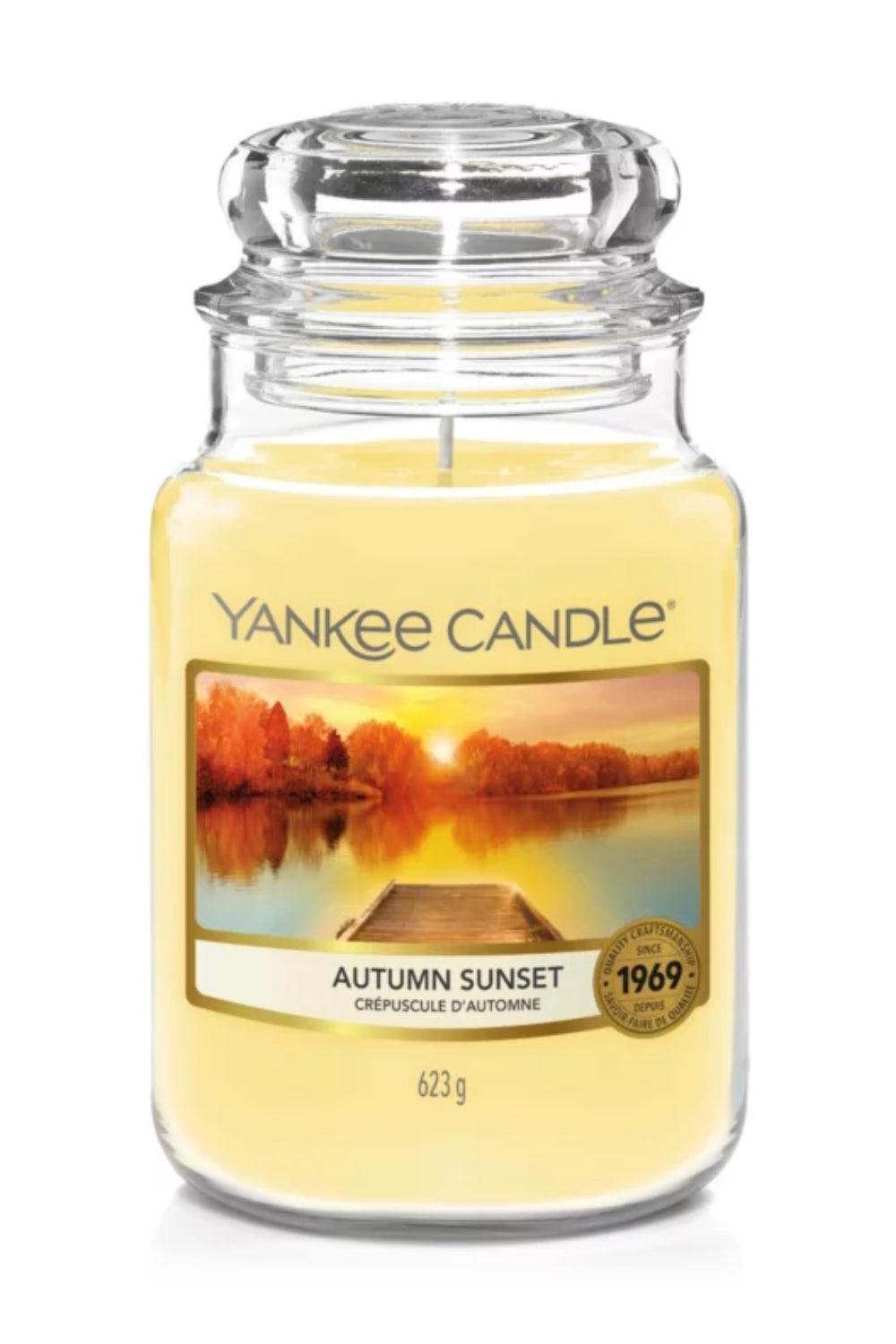 Yankee Candle Large Yankee Candle Jar - Autumn Sunset 1 Shaws Department Stores
